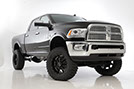 DSI lifted 2014 Dodge RAM 3500 6 inch pro comp suspension