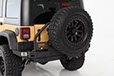 lifted JK Wrangler 2014 Dune color with Atlas bumpers from DSI