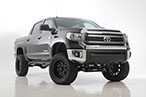 2014 Tundra by Toyota lifted by DSI with black LRG wheels