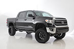 2014 Tundra by Toyota lifted by DSI with black LRG wheels