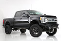 2014 ford f-150 dsi lifted truck with m1 fender flares