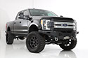 2014 ford f-150 dsi lifted truck with m1 fender flares