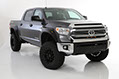 White 2014 Toyota Tundra lifted by DSI 