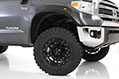 White 2014 Toyota Tundra lifted by DSI 