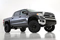 White 2014 Toyota Tundra lifted by DSI 