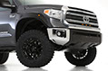 White 2014 Toyota Tundra lifted by DSI 