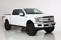 2014 ford f-150 dsi lifted truck with m1 fender flares