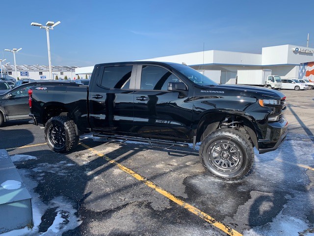 Lifted Silverado built by DSI