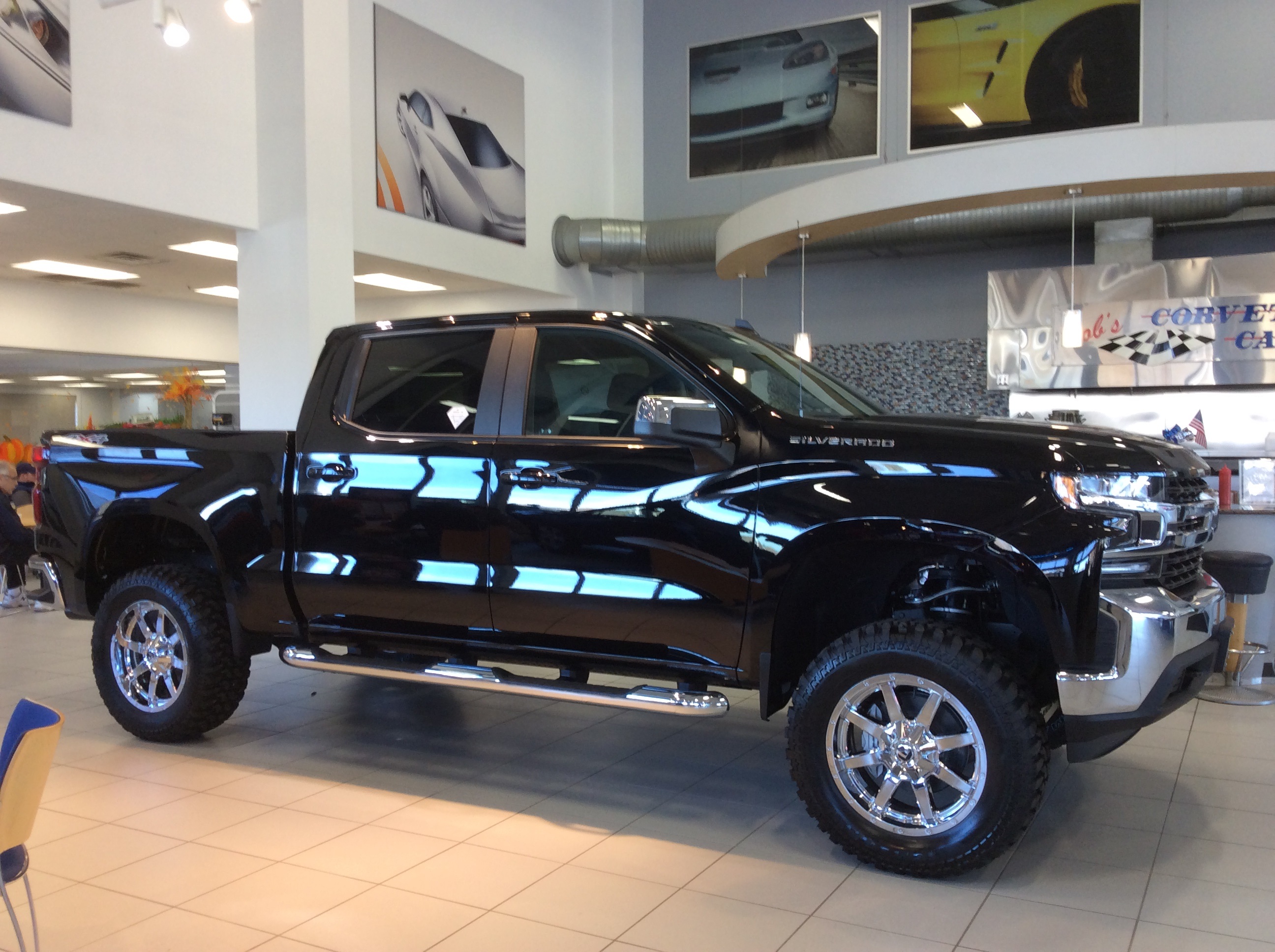 Lifted Silverado built by DSI