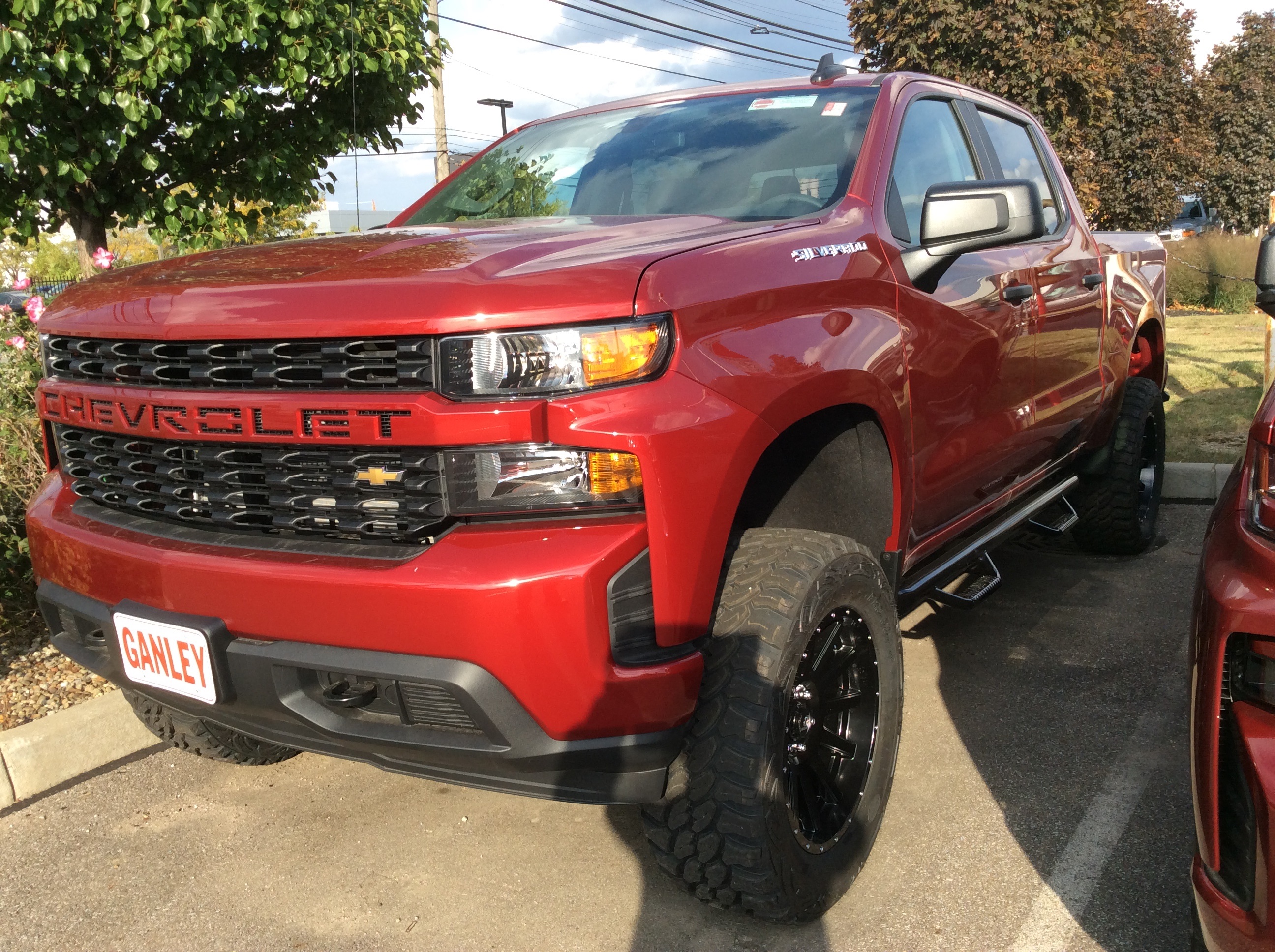 Lifted Silverado built by DSI