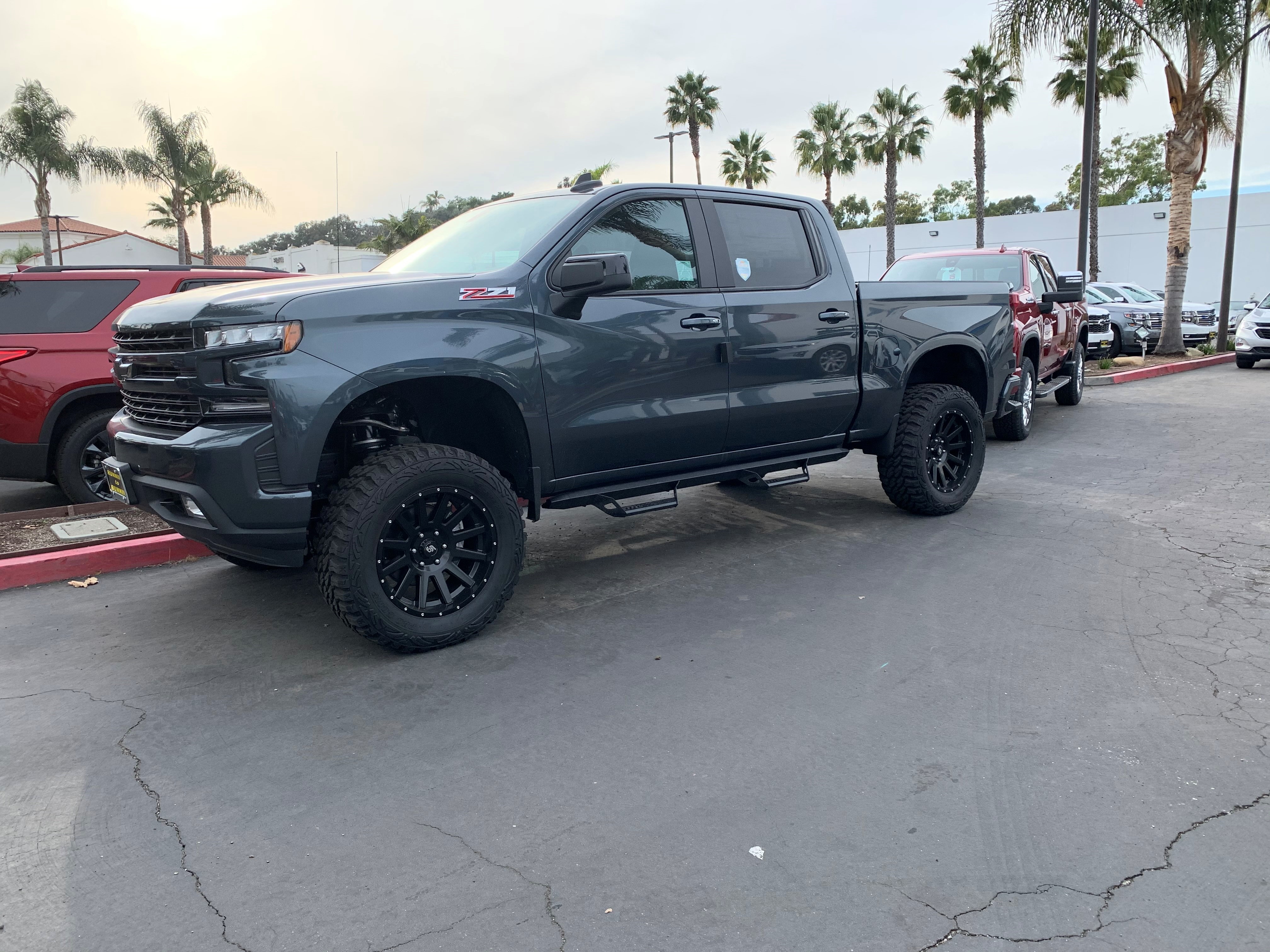 Lifted Silverado built by DSI
