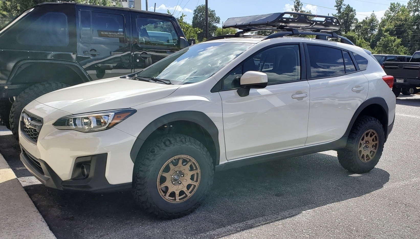 Toyota 4Runner lifted by DSI