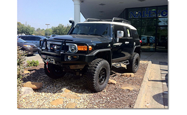 Lifted Silverado built by DSI