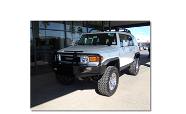 Lifted Silverado built by DSI