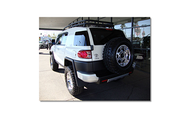 Lifted Silverado built by DSI