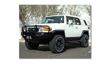Lifted Silverado built by DSI