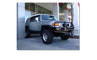 Lifted Silverado built by DSI