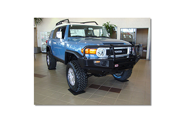 Lifted Silverado built by DSI