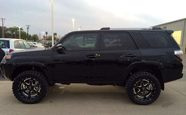 Lifted Silverado built by DSI
