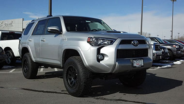 Lifted Silverado built by DSI