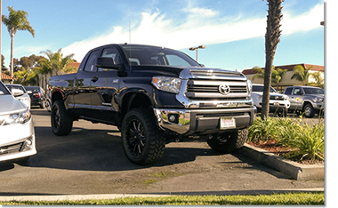 Lifted Silverado built by DSI